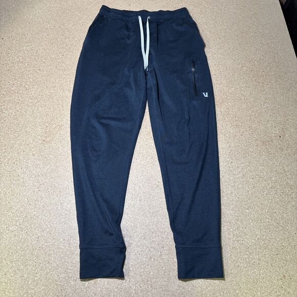 Vuori Men's Sunday Performance Jogger Pants Size S Blue V416 - Picture 1 of 8